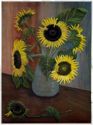 Sonnenblumen-Vase